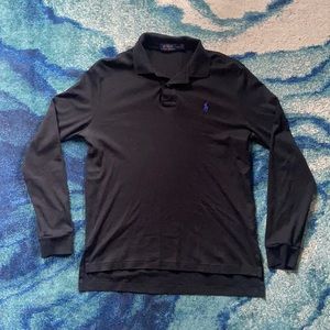 Polo Ralph Lauren Classic-Fit Soft Cotton Long-Sleeve Polo Shirt